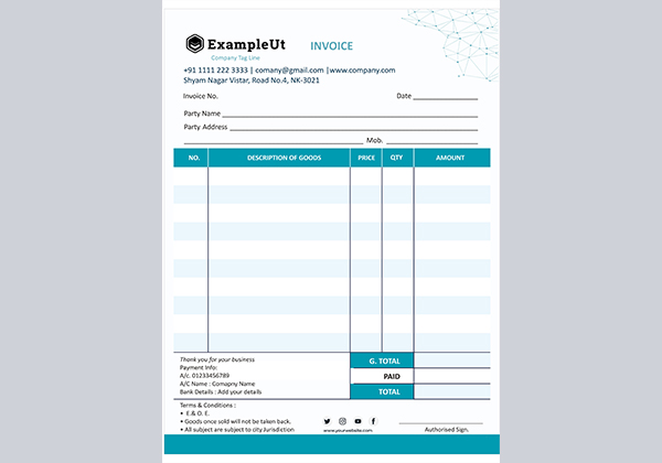 Invoice Books